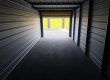 Inside a 10' x 30' self-storage unit looking out